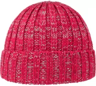 Czapki damskie - Czapka Beanie Harlem, czerwony, One Size - miniaturka - grafika 1