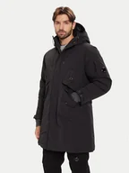 Płaszcze męskie - C.P. Company Płaszcz zimowy 19CMOW195A110419A 999 Czarny Regular Fit - miniaturka - grafika 1