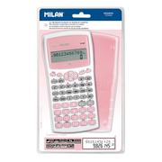 Kalkulatory - MILAN Kalkulator naukowy M240 antibacterial różowy - miniaturka - grafika 1