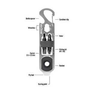 Nite Ize - Brelok Microtool DoohicKey - KMTRT-11-R3 - Multitools - miniaturka - grafika 3