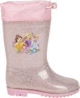 Buty dla dziewczynek - Kalosze dziecięce Disney Princess różowe - 25 - miniaturka - grafika 1