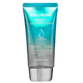 Balsamy i kremy do opalania - FARMSTAY Hyaluronic UV Shield Sun Block Cream SPF50+/PA++++ krem z filtrem 70g - miniaturka - grafika 1