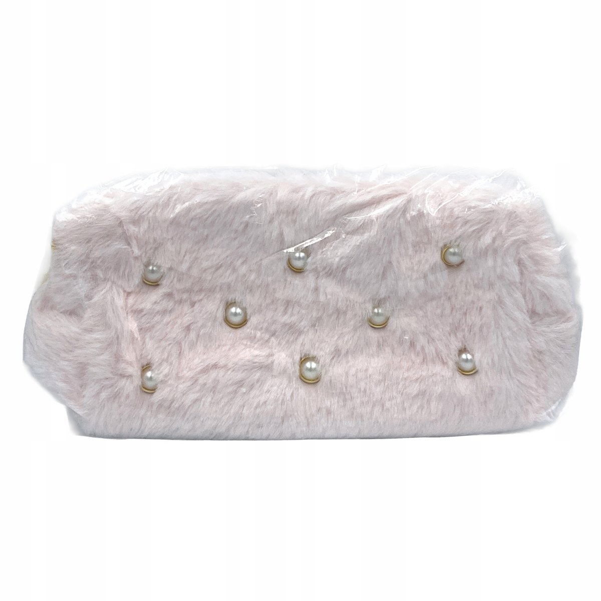 Astra Fluffy Pearl Pink Piórnik saszetka kosmetyczka