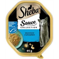 Mokra karma dla kotów - Karma dla kota SHEBA Sauce Collection Tuńczyk 85 g - miniaturka - grafika 1