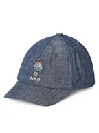 Czapki dla dzieci - Polo Ralph Lauren Czapka z daszkiem 320971817001 Granatowy - miniaturka - grafika 1