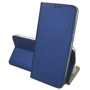 pokrowiec etui z klapką Magnet Book granatowe do Realme GT2 PRO 5G - Etui i futerały do telefonów - miniaturka - grafika 1
