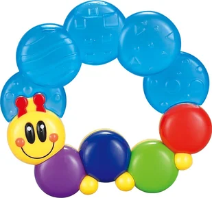 Gryzak z grzechotką sensoryczny wodny dla niemowląt Montessori logopedyczny - Grzechotki dla dzieci Gryzak z grzechotką sensoryczny wodny dla niemowląt Montessori logopedyczny - Grzechotki dla dzieci - miniaturka - grafika 1