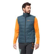 Kamizelki męskie - Męska kamizelka puchowa Jack Wolfskin ATHER DOWN VEST M midnight sky - L - miniaturka - grafika 1