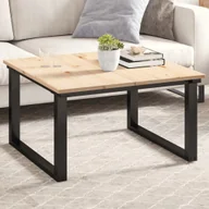Blaty meblowe i parapety okienne - VidaXL Blaty do stołu, 2 szt., 80x40x1,7 cm, prostokątne, sosnowe - miniaturka - grafika 1