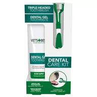 Higiena jamy ustnej zwierząt - Vets Best , zestaw do czyszczenia zębów dla psa - Zestaw (szczoteczka + żel do mycia zębów) - miniaturka - grafika 1