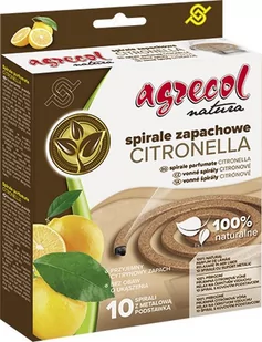 Agrecol Natura spirala zapachowa Cytryna - Zwalczanie i odstraszanie szkodników - miniaturka - grafika 1