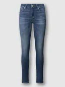 Spodenki damskie - Pepe Jeans Dżinsy - Skinny fit - w kolorze niebieskim - miniaturka - grafika 1