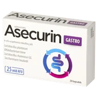 Układ pokarmowy - Asecurin Gastro, 20 kapsułek - miniaturka - grafika 1