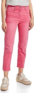 Cecil Damskie spodnie jeansowe 7/8, truskawkowy czerwony, 29W / 26L - Spodnie damskie - miniaturka - grafika 1