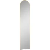 Lustra - Elita Sharon Long Cut lustro 150x35 cm z oświetleniem LED złoty mat 168510 - miniaturka - grafika 1