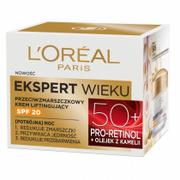 Kremy do twarzy - Loreal LOréal Krem Liftingujący Przeciwzmarszczkowy Pro Retinol 50+ - miniaturka - grafika 1