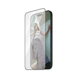 PanzerGlass SAFE. by Screen Protection w. Black Frame iPhone 16 Pro Ultra-Wide Fit Przezroczysta ochrona ekranu Apple 1 szt. - Etui i futerały do telefonów - miniaturka - grafika 1
