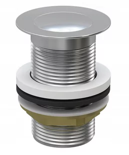 Klik Klak Korek Automatyczny Syfon Bez Przelewu M - Korki do umywalek - miniaturka - grafika 1