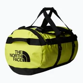 Torby sportowe - Torba podróżna The North Face Base Camp Duffel M 71 l sulphur spring green/tnf black WYSYŁKA W 24H 30 DNI NA ZWROT - miniaturka - grafika 1