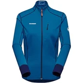 Kurtki damskie - Mammut Damska kurtka 1014 Midlayer Taiss, granatowa, regular, morski, XS - miniaturka - grafika 1