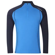 Bluzy sportowe męskie - Golf męski Progress Breakout Man Rozmiar: XXL / Kolor: czarny/niebieski - miniaturka - grafika 1