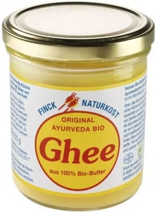 Finck Ayurveda GHEE (masło klarowane) MASŁO KLAROWANE BIO 220 g- - Olej spożywczy - miniaturka - grafika 1