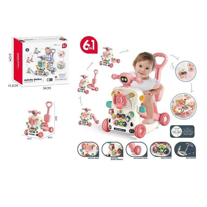 DLA NAJMŁODSZYCH 6W1JEŹDZIK PCHACZ