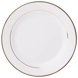 Talerz AMBITION Aura Gold 16.5 cm Biało-złoty - Talerze - miniaturka - grafika 1