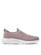 Buty dla dziewczynek - Leaf Sneakersy Tolleby LTOLL301P Fioletowy - miniaturka - grafika 1