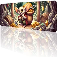 Podkładki pod mysz - PODKŁADKA POD MYSZ MYSZKĘ Sknerek 80x30 TILT Gamingowa Prezent Wytrzymała - miniaturka - grafika 1