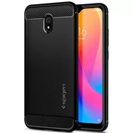 Etui i futerały do telefonów - Spigen Etui Rugged Armor do Xiaomi Redmi 8A Czarny - miniaturka - grafika 1