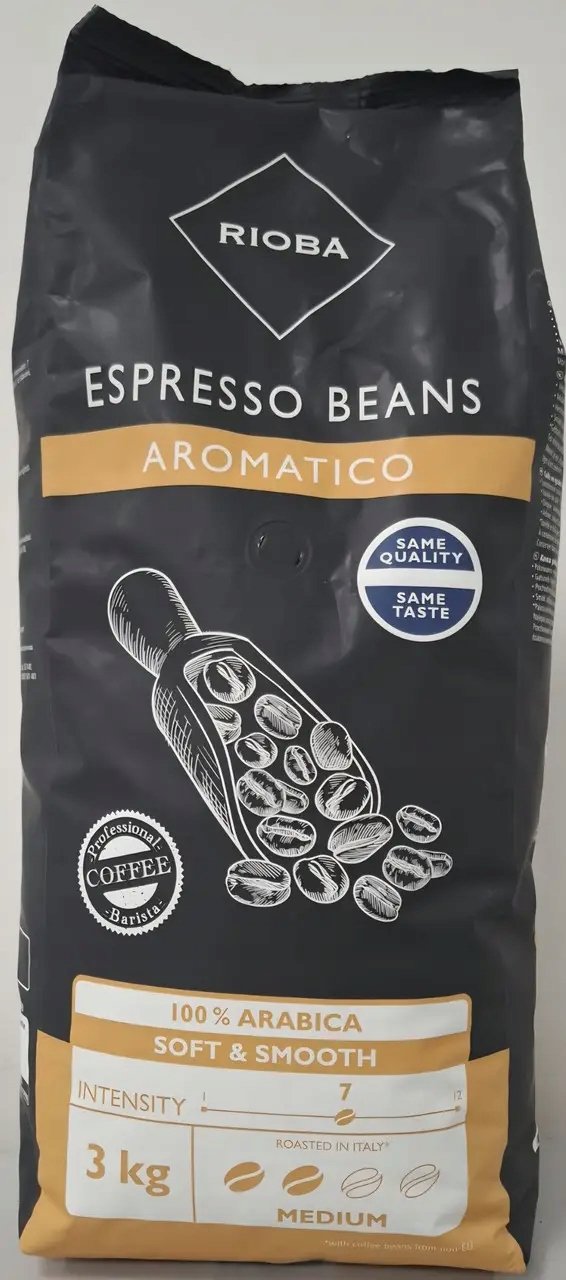 Kawa ziarnista Arabica Rioba Aromatico 3000 g