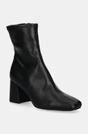 Botki damskie - Steve Madden botki Hoist damskie kolor czarny na słupku SM11003357 - miniaturka - grafika 1