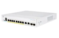 Switche - Cisco CBS350-8P-2G Zarządzany L2/L3 Gigabit Ethernet (10/100/1000) Srebrny CBS350-8P-2G-UK-RF - miniaturka - grafika 1