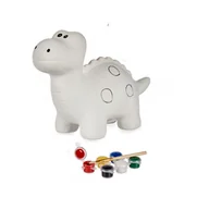 Sejfy i kasy pancerne - LitigoMeble SKARBONKA DINOZAUR II DO MALOWANIA MONEY $ - miniaturka - grafika 1