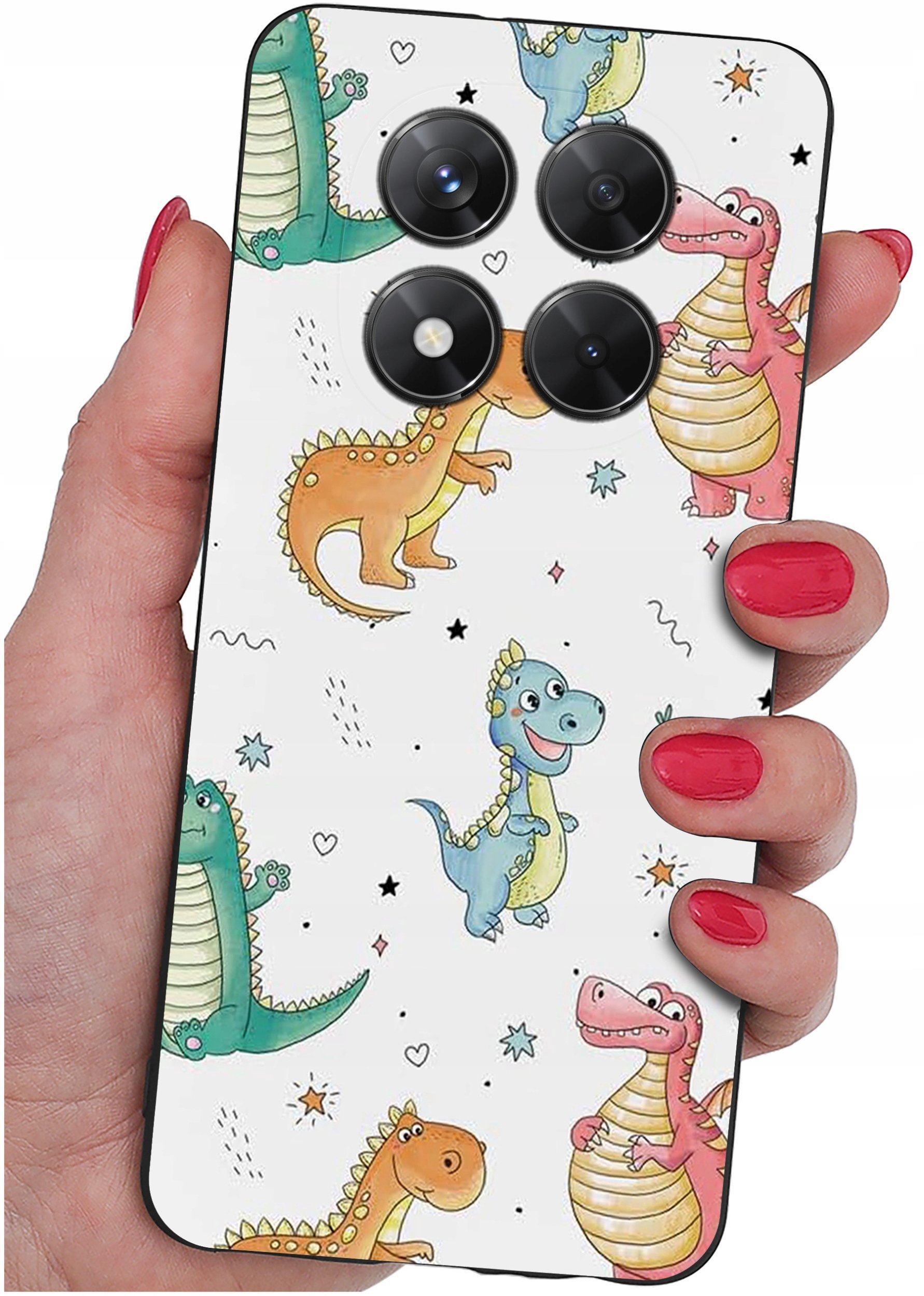 ETUI do Xiaomi Redmi Note 14 Pro 5G WZORY SILIKONOWE MATT CASE