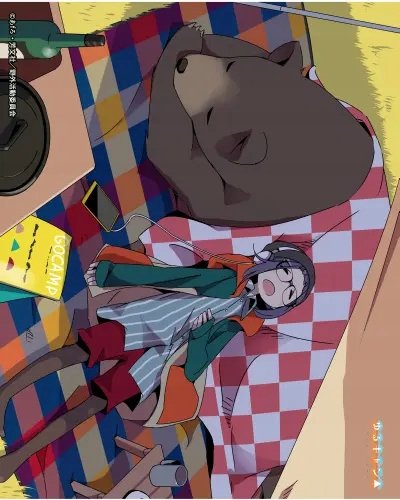 Plakat Anime Manga Yuru Camp yc_005 A1+ (custom)
