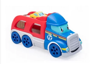 Flota miejska tiny Laweta z autkiem Dumel - Samochody i pojazdy dla dzieci - miniaturka - grafika 1
