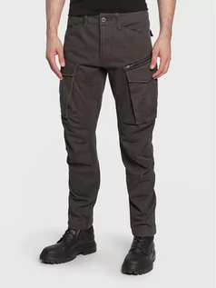 Spodnie męskie - G-Star Raw Spodnie materiałowe Rovic D02190-C893-5812 Szary Regular Fit - grafika 1