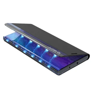 Sleep Case pokrowiec etui z klapką typu Smart Cover Samsung Galaxy A22 5G niebieski - Etui i futerały do telefonów - miniaturka - grafika 9