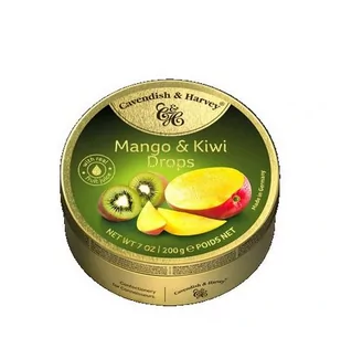 Cavendish & Harvey landrynki o smaku mango i kiwi 3265 - Cukierki - miniaturka - grafika 1