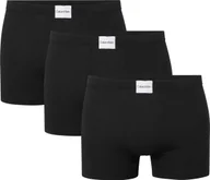 Majtki męskie - Calvin Klein Bokserki Męskie Trunk 3Pk Czarne 000Nb3262A Ub1 L - miniaturka - grafika 1