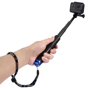 Puluz Kijek Selfie Stick do kamer sportowych PZ150 (czarny) - Selfie stick - miniaturka - grafika 2