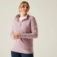 Bluzy damskie - Regatta Damski Polar z Krótkim Zamkiem Solenne II Różowy, Rozmiar: 50 - miniaturka - grafika 1