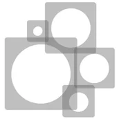 Szablony malarskie - nakleo szablon malarski wielokrotny dla dzieci (5 szt.) // KROPKI SZA-DZI-011 - miniaturka - grafika 1