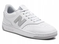 Sneakersy męskie - Buty męskie sneakersy New Balance BB80GRY 44 białe - miniaturka - grafika 1