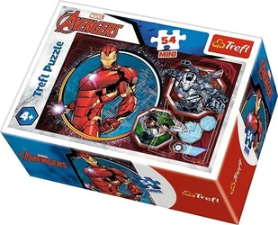 Trefl Puzzle 54 mini Bohaterowie The Avengers 3 - Puzzle - miniaturka - grafika 1