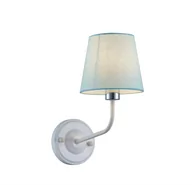 Lampy ścienne - Candellux Kinkiet York 1 Biały Niebieski 50401102 - miniaturka - grafika 1
