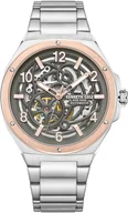 Zegarki męskie - Zegarek męski KENNETH COLE KCWGY0046303 stalowy klasyczny skeleton - miniaturka - grafika 1