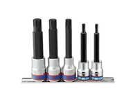 Zestawy narzędziowe - KING TONY Zestaw nasadek ribe 3105PR, 3/8" + 1/2", M7-M13 - miniaturka - grafika 1